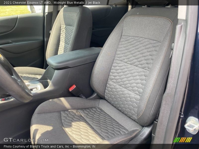 Midnight Blue Metallic / Jet Black 2021 Chevrolet Equinox LT AWD
