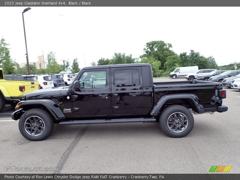 Black / Black 2023 Jeep Gladiator Overland 4x4