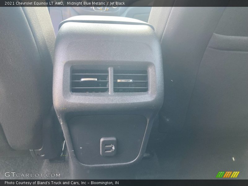 Midnight Blue Metallic / Jet Black 2021 Chevrolet Equinox LT AWD