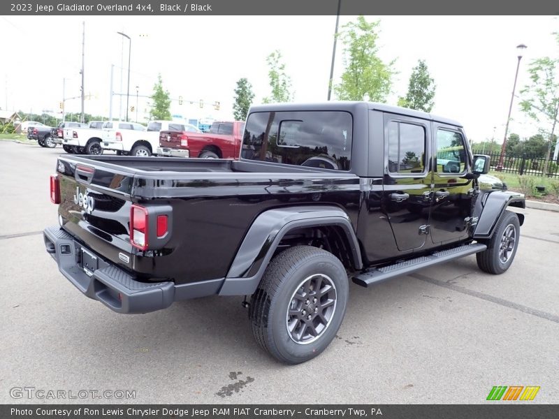 Black / Black 2023 Jeep Gladiator Overland 4x4