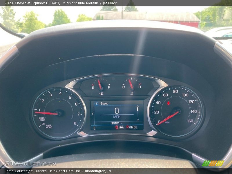 Midnight Blue Metallic / Jet Black 2021 Chevrolet Equinox LT AWD