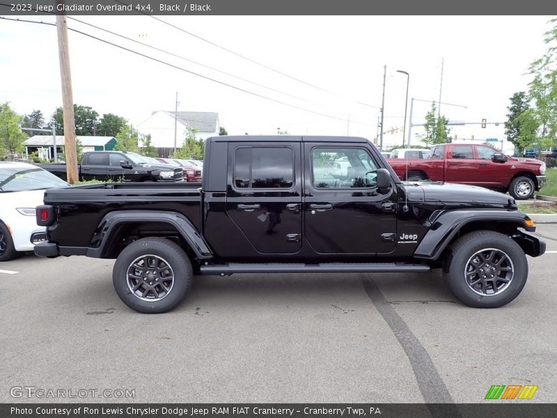 Black / Black 2023 Jeep Gladiator Overland 4x4