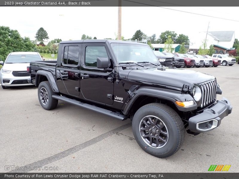 Black / Black 2023 Jeep Gladiator Overland 4x4