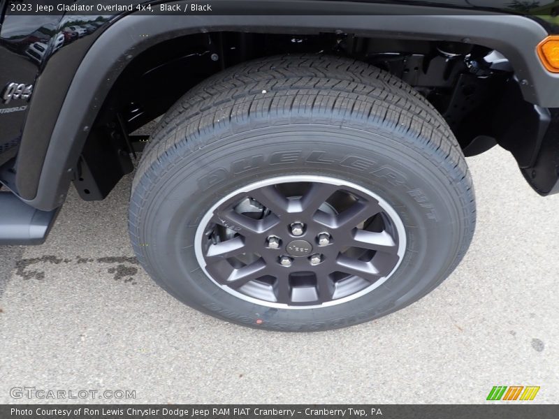 Black / Black 2023 Jeep Gladiator Overland 4x4