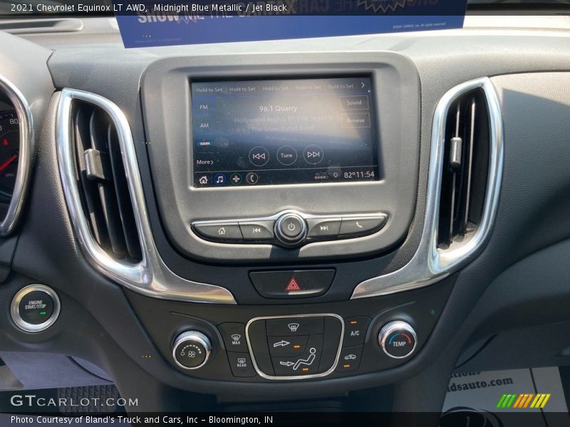 Midnight Blue Metallic / Jet Black 2021 Chevrolet Equinox LT AWD