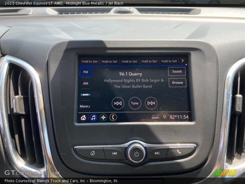 Midnight Blue Metallic / Jet Black 2021 Chevrolet Equinox LT AWD