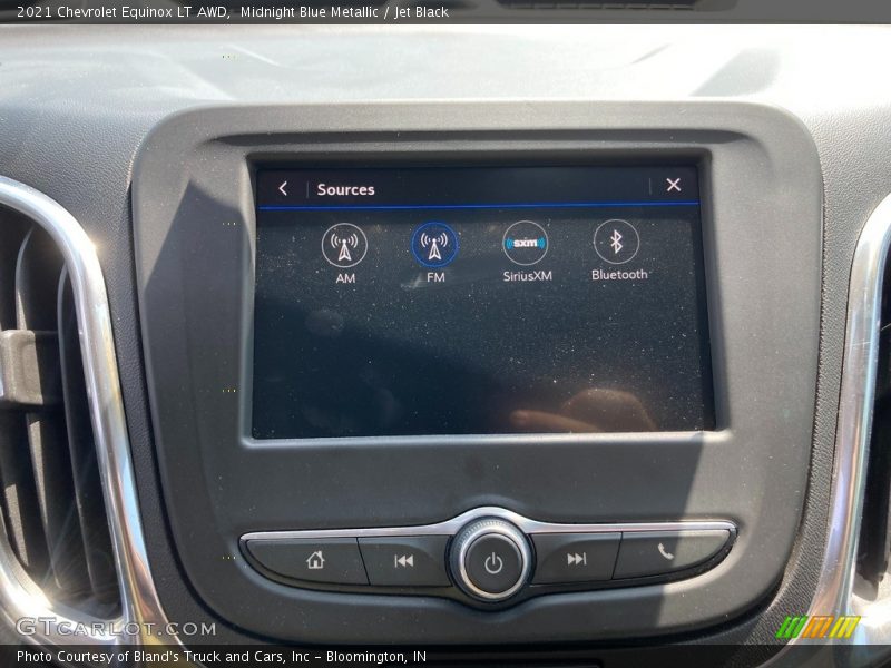 Midnight Blue Metallic / Jet Black 2021 Chevrolet Equinox LT AWD