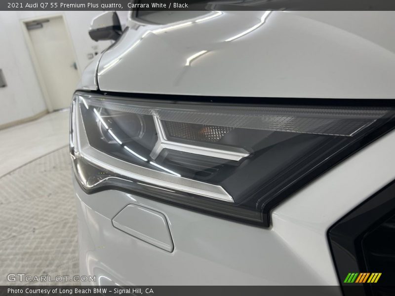 Carrara White / Black 2021 Audi Q7 55 Premium Plus quattro