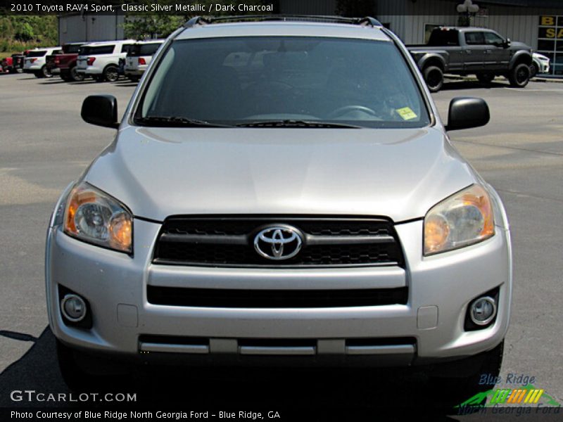 Classic Silver Metallic / Dark Charcoal 2010 Toyota RAV4 Sport