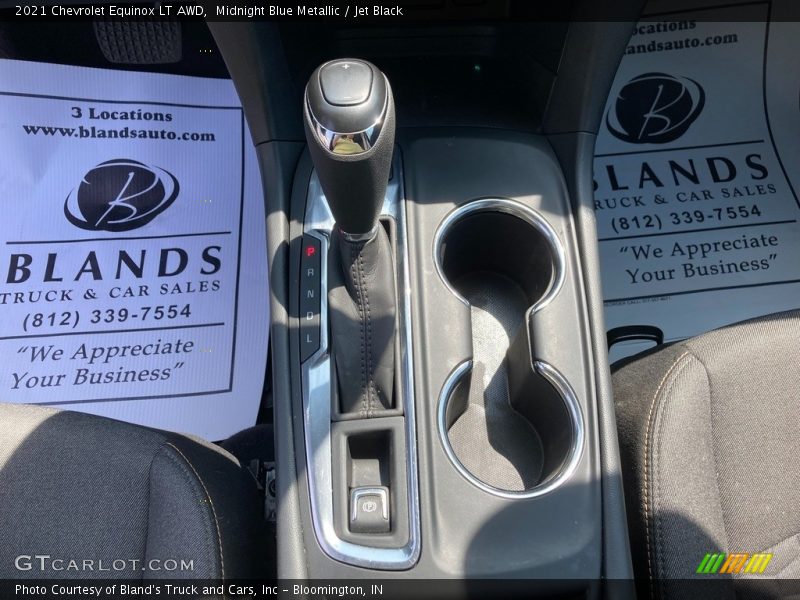 Midnight Blue Metallic / Jet Black 2021 Chevrolet Equinox LT AWD