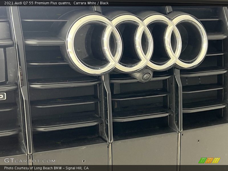Carrara White / Black 2021 Audi Q7 55 Premium Plus quattro