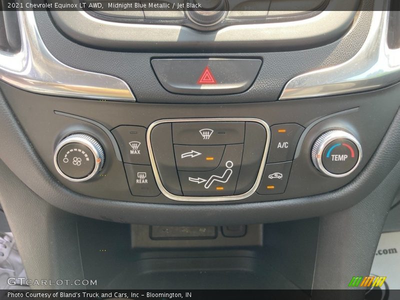 Midnight Blue Metallic / Jet Black 2021 Chevrolet Equinox LT AWD
