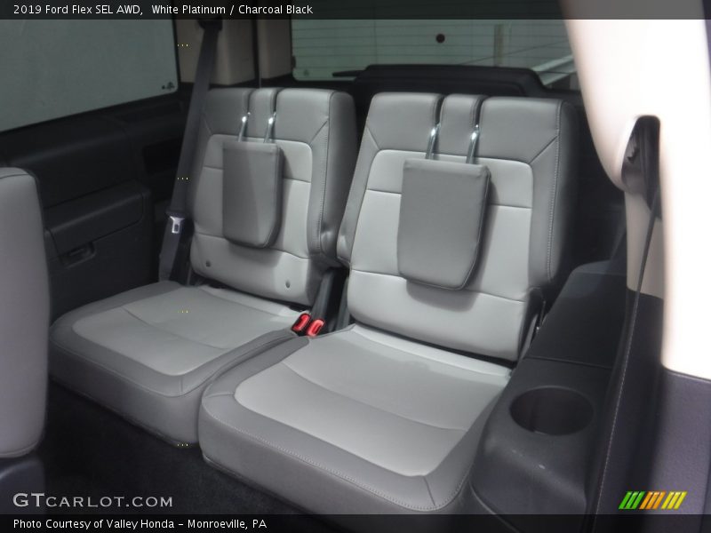 White Platinum / Charcoal Black 2019 Ford Flex SEL AWD