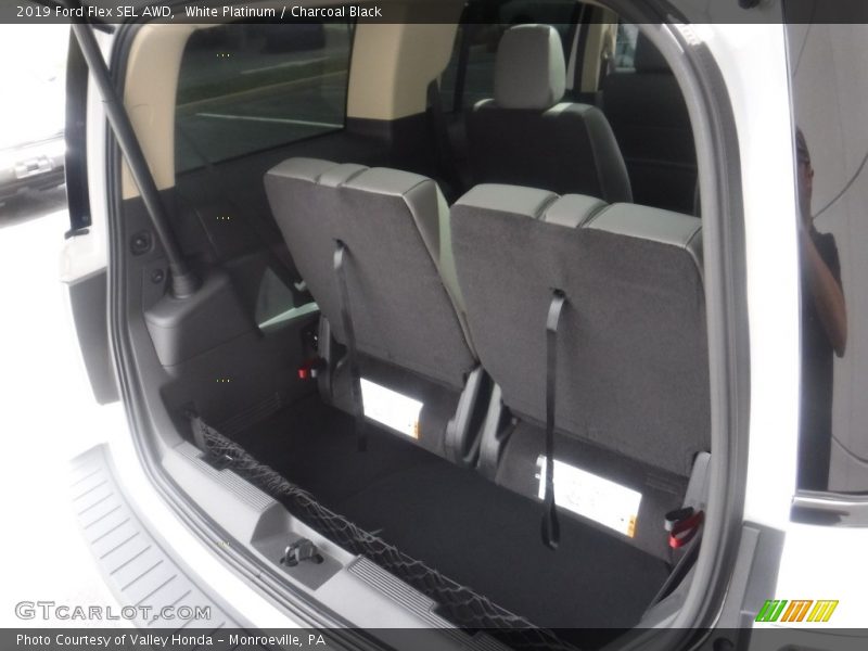 White Platinum / Charcoal Black 2019 Ford Flex SEL AWD