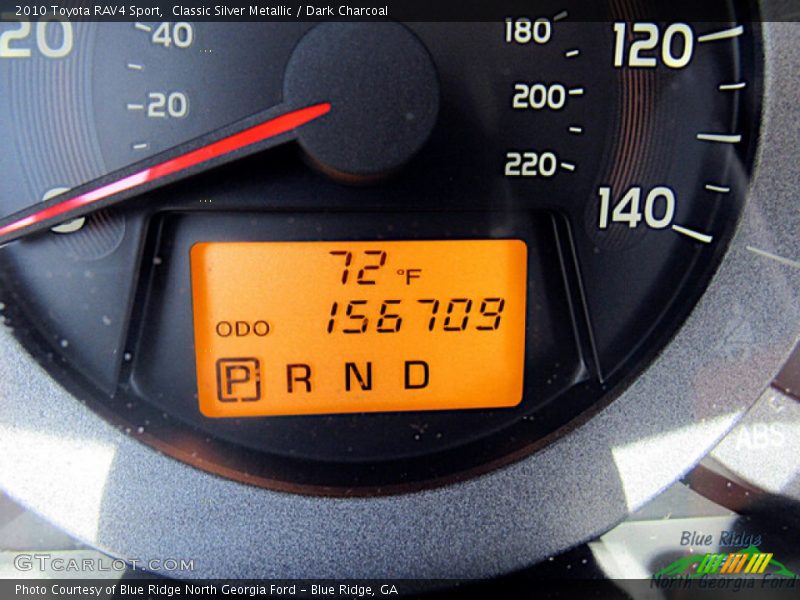 Classic Silver Metallic / Dark Charcoal 2010 Toyota RAV4 Sport