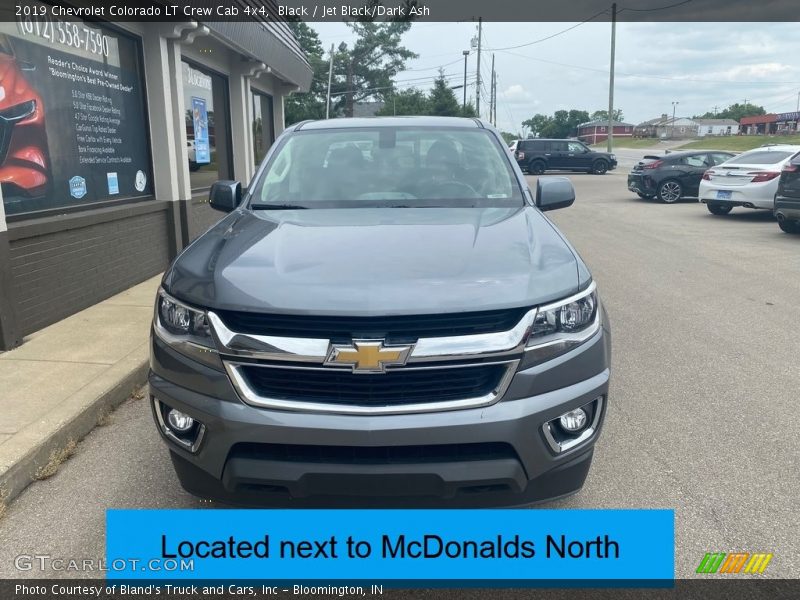 Black / Jet Black/Dark Ash 2019 Chevrolet Colorado LT Crew Cab 4x4