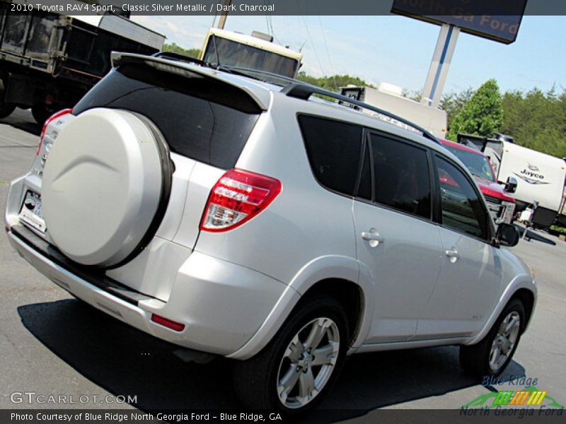 Classic Silver Metallic / Dark Charcoal 2010 Toyota RAV4 Sport