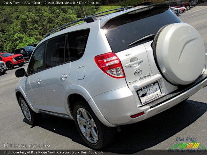 Classic Silver Metallic / Dark Charcoal 2010 Toyota RAV4 Sport