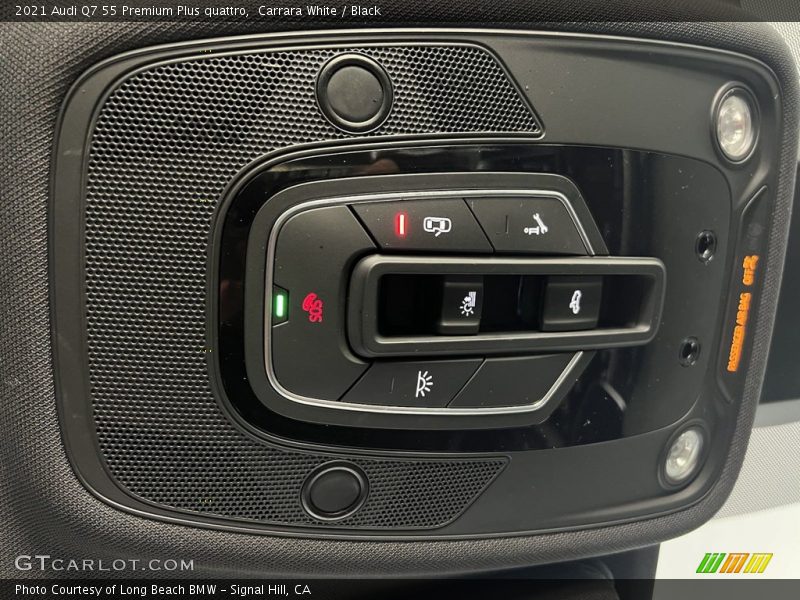 Controls of 2021 Q7 55 Premium Plus quattro