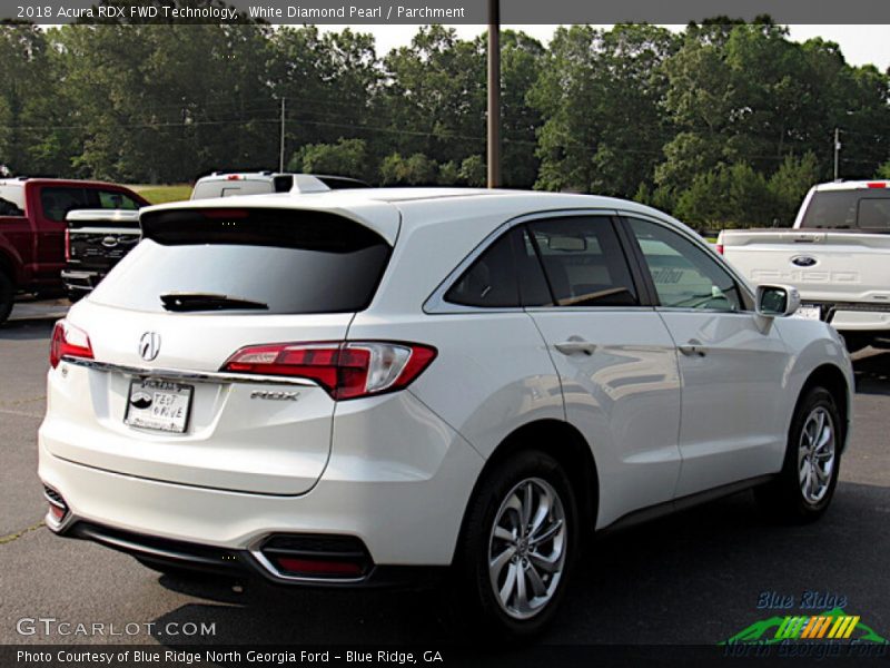 White Diamond Pearl / Parchment 2018 Acura RDX FWD Technology