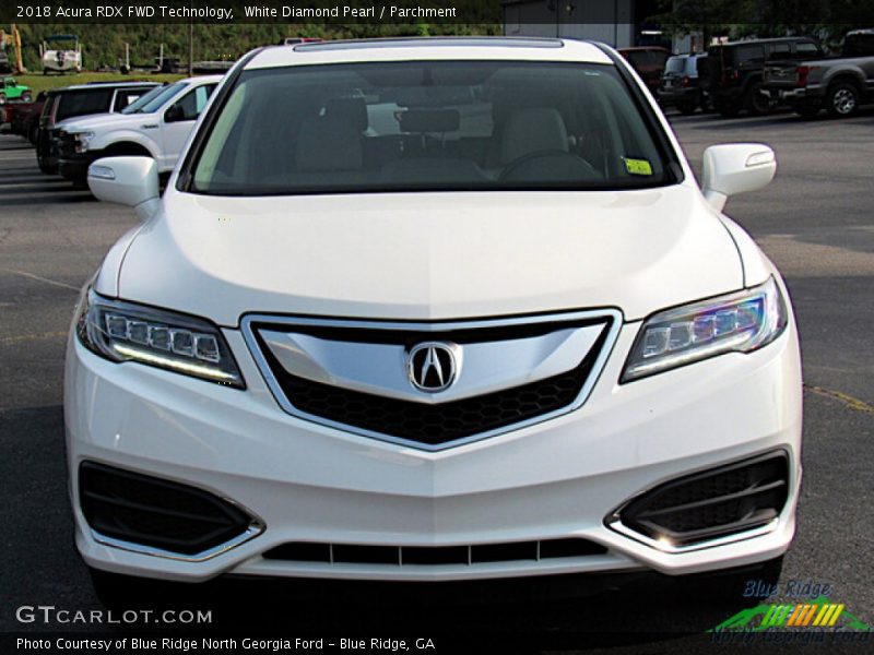 White Diamond Pearl / Parchment 2018 Acura RDX FWD Technology