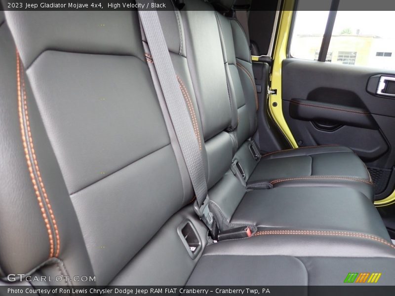 Rear Seat of 2023 Gladiator Mojave 4x4
