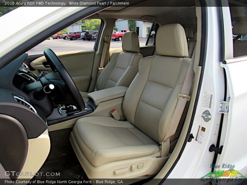 White Diamond Pearl / Parchment 2018 Acura RDX FWD Technology
