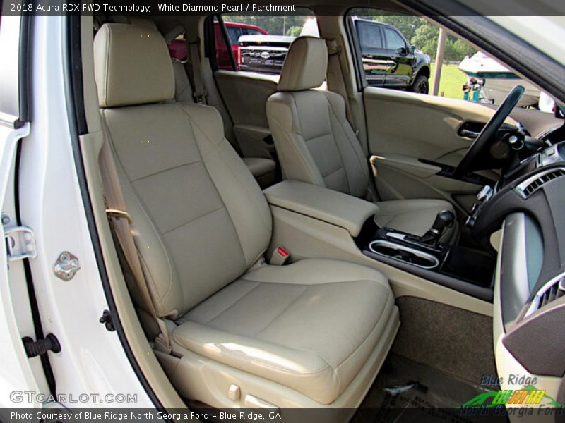White Diamond Pearl / Parchment 2018 Acura RDX FWD Technology