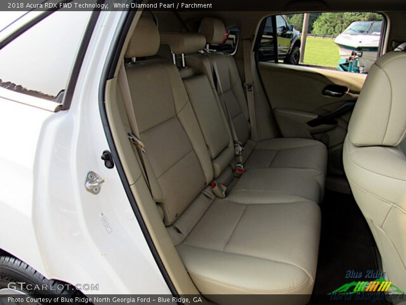 White Diamond Pearl / Parchment 2018 Acura RDX FWD Technology