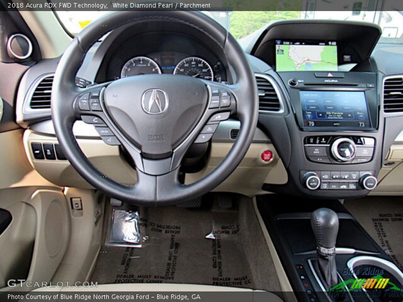 White Diamond Pearl / Parchment 2018 Acura RDX FWD Technology