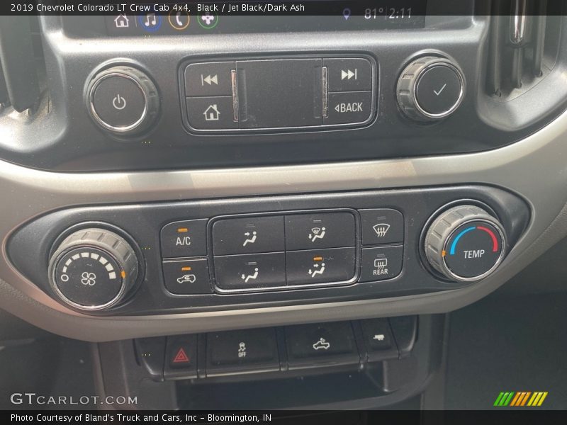 Black / Jet Black/Dark Ash 2019 Chevrolet Colorado LT Crew Cab 4x4