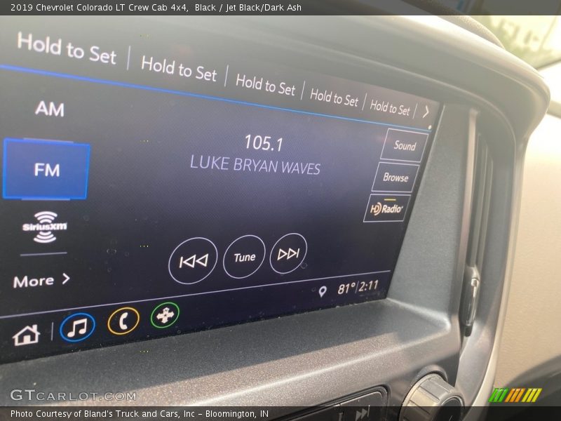 Black / Jet Black/Dark Ash 2019 Chevrolet Colorado LT Crew Cab 4x4