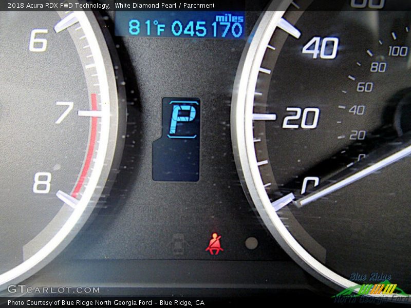 White Diamond Pearl / Parchment 2018 Acura RDX FWD Technology