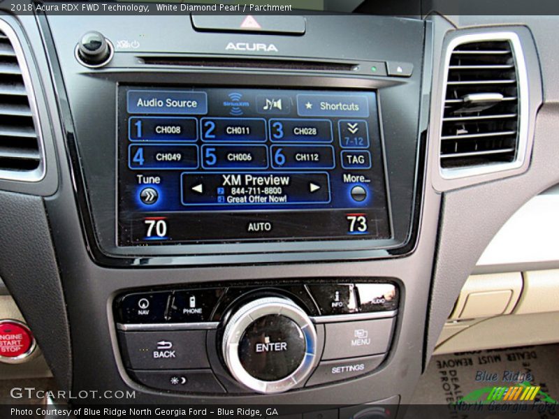 White Diamond Pearl / Parchment 2018 Acura RDX FWD Technology