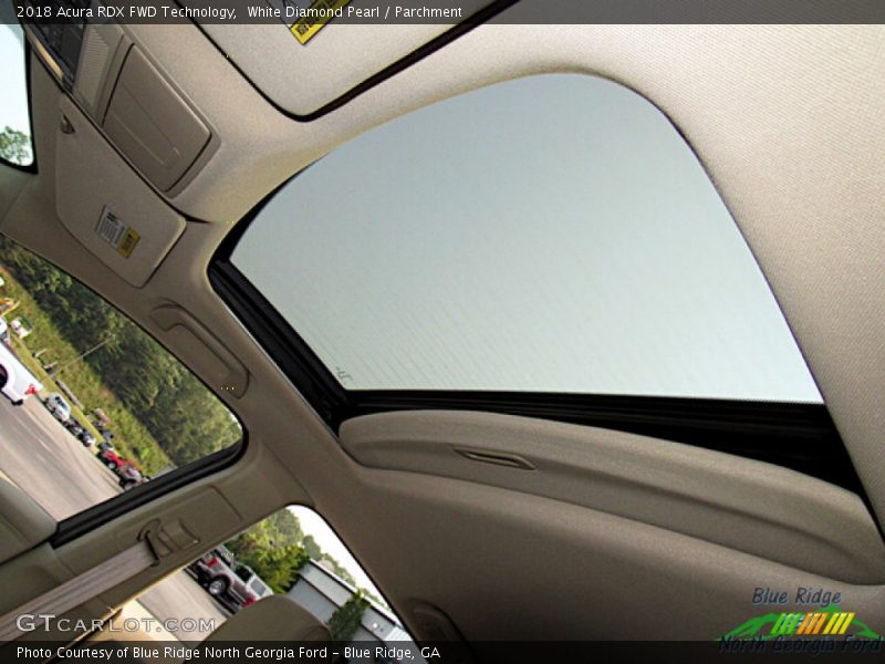 White Diamond Pearl / Parchment 2018 Acura RDX FWD Technology