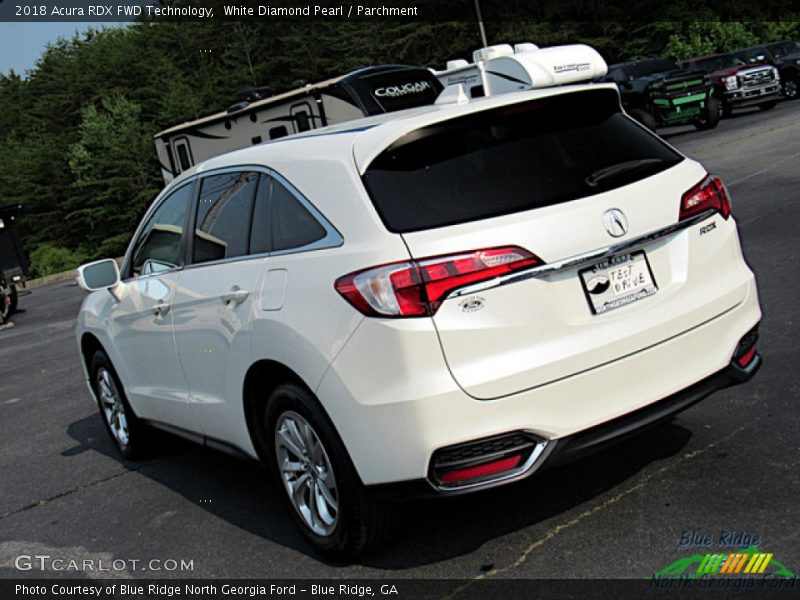 White Diamond Pearl / Parchment 2018 Acura RDX FWD Technology