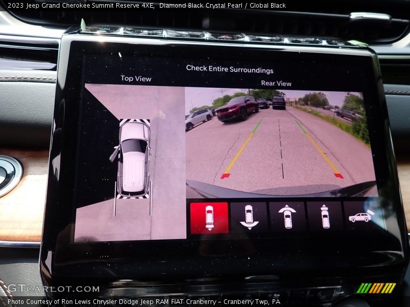 Controls of 2023 Grand Cherokee Summit Reserve 4XE