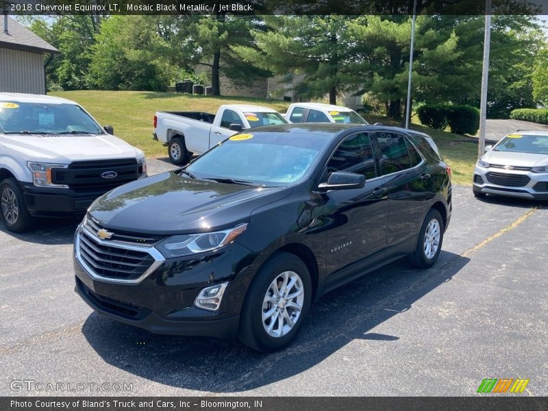 Mosaic Black Metallic / Jet Black 2018 Chevrolet Equinox LT