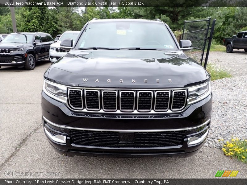 Diamond Black Crystal Pearl / Global Black 2023 Jeep Wagoneer L Base 4x4