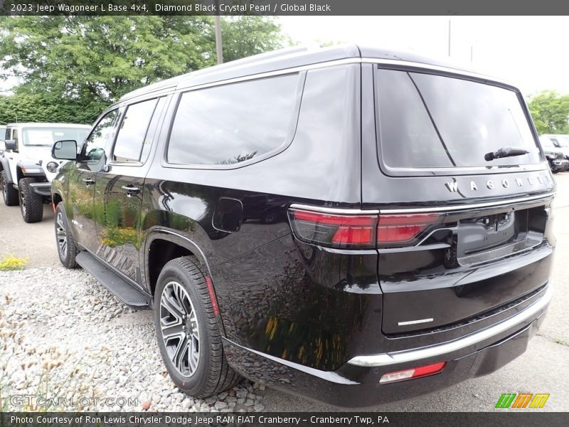 Diamond Black Crystal Pearl / Global Black 2023 Jeep Wagoneer L Base 4x4