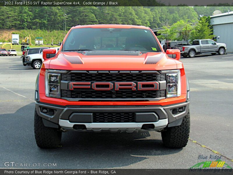 Code Orange / Black 2022 Ford F150 SVT Raptor SuperCrew 4x4