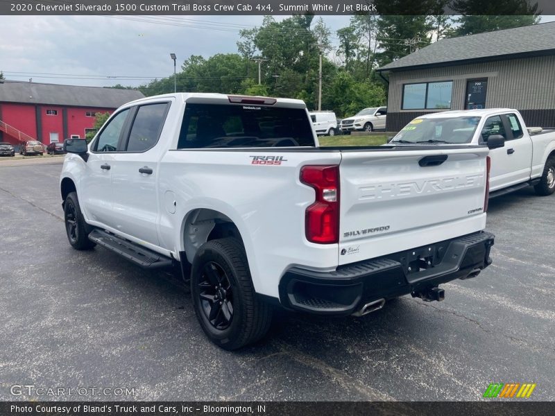 Summit White / Jet Black 2020 Chevrolet Silverado 1500 Custom Trail Boss Crew Cab 4x4
