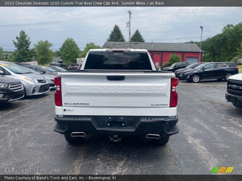 Summit White / Jet Black 2020 Chevrolet Silverado 1500 Custom Trail Boss Crew Cab 4x4
