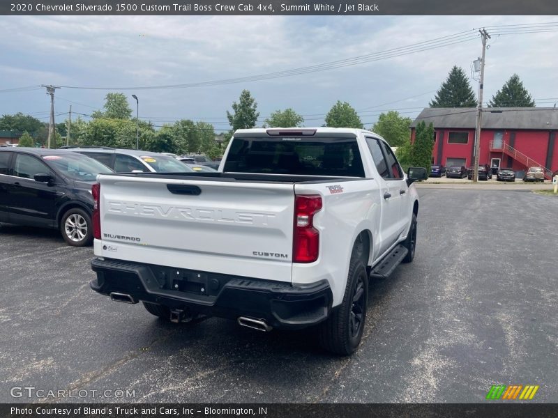 Summit White / Jet Black 2020 Chevrolet Silverado 1500 Custom Trail Boss Crew Cab 4x4