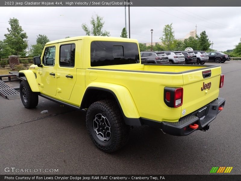 High Velocity / Steel Gray/Global Black 2023 Jeep Gladiator Mojave 4x4