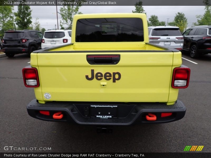 High Velocity / Steel Gray/Global Black 2023 Jeep Gladiator Mojave 4x4