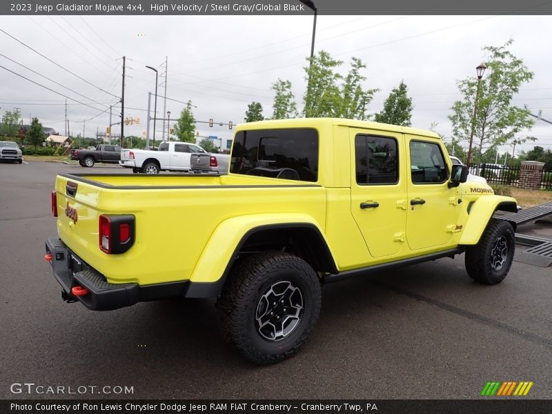 High Velocity / Steel Gray/Global Black 2023 Jeep Gladiator Mojave 4x4