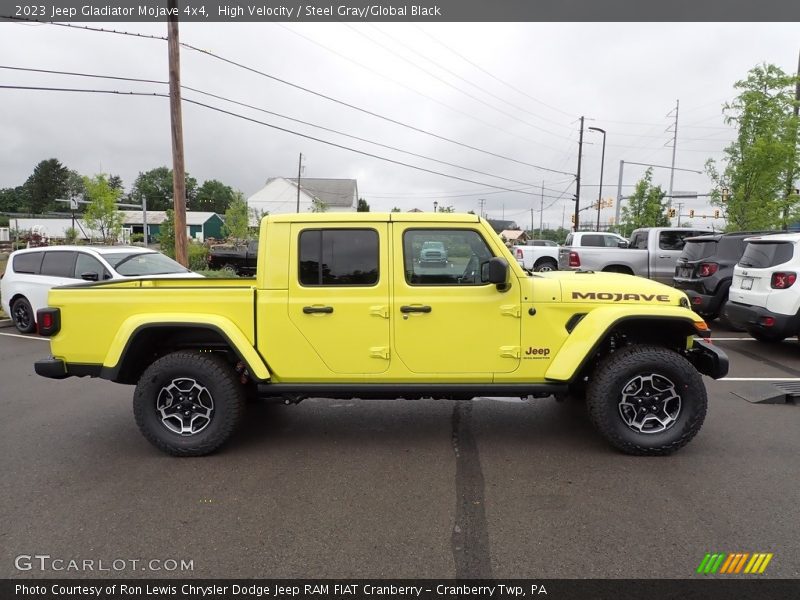 High Velocity / Steel Gray/Global Black 2023 Jeep Gladiator Mojave 4x4