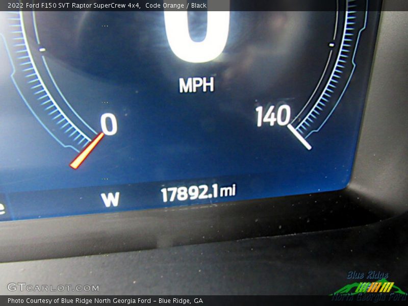 Code Orange / Black 2022 Ford F150 SVT Raptor SuperCrew 4x4