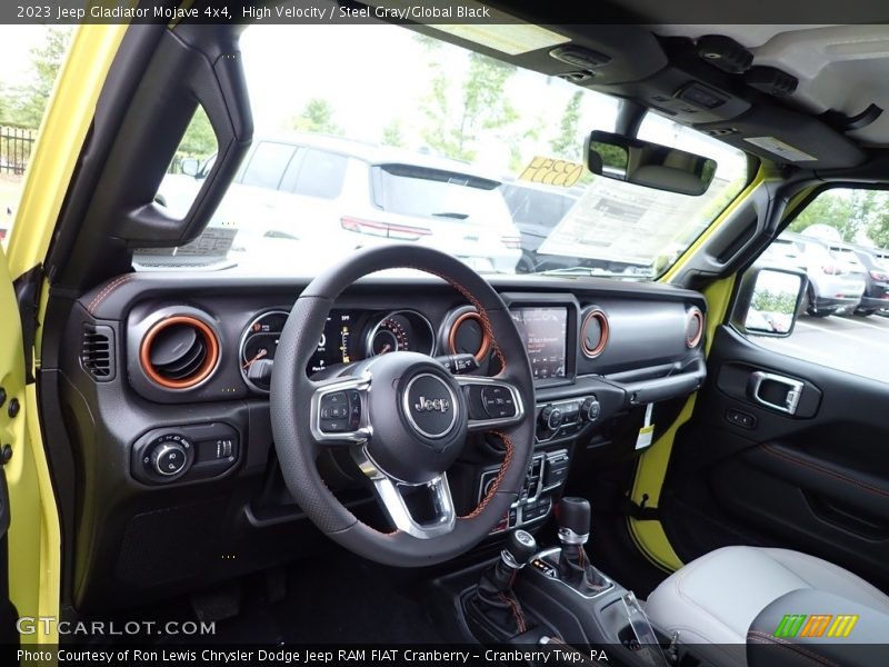 Dashboard of 2023 Gladiator Mojave 4x4